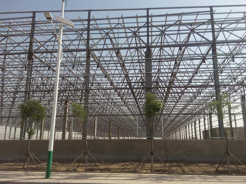 启东汽车工业厂房网架