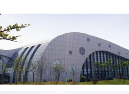 启东会议中心外景网架工程